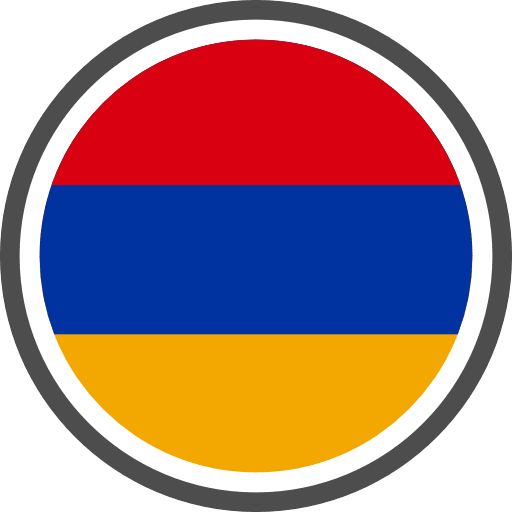 Armenia Flag Round Circle Icon