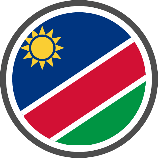 Namibia Flag Round Circle Icon