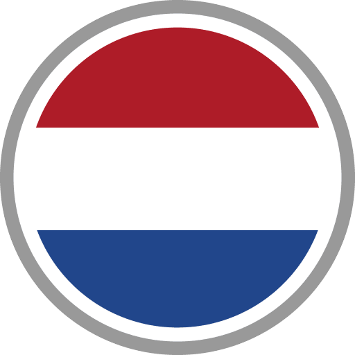 Netherlands Flag Round Circle Icon