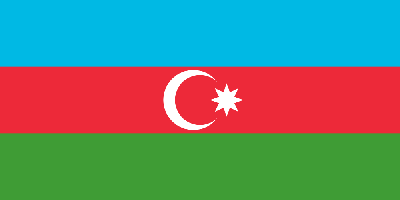 Azerbaijan Flag Icon