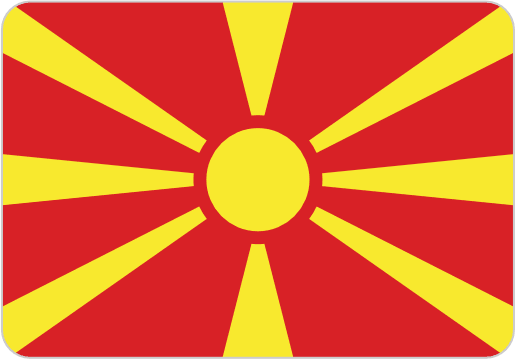 North Macedonia Flag Icon