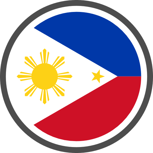 Philippines Flag Round Circle Icon