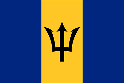 Barbados Flag Icon