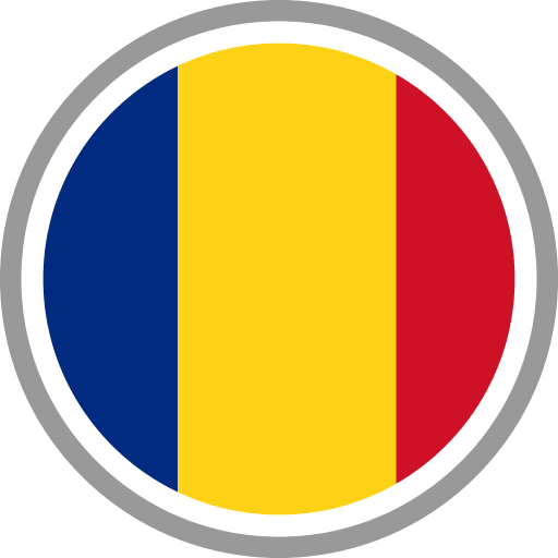 Romania Flag Round Circle Icon