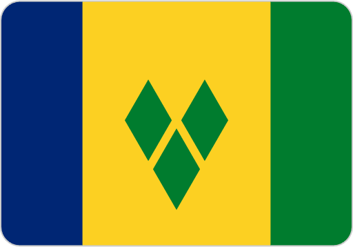 Saint Vincent And The Grenadines Flag Icon