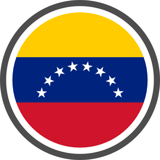 Venezuela Flag Round Circle Icon