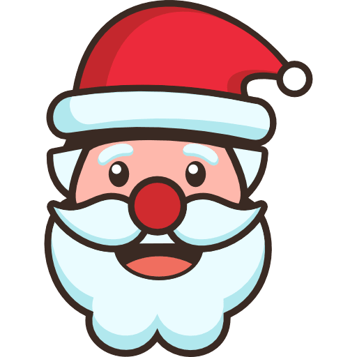 Santa Claus Face Icon