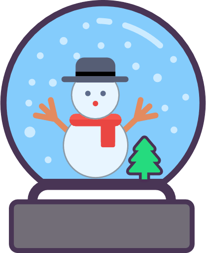 Snow Globe Color Icon