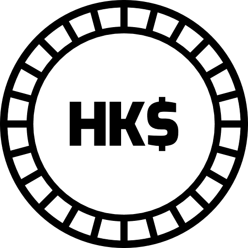 Coin Hong Kong Dollar Hkd Icon