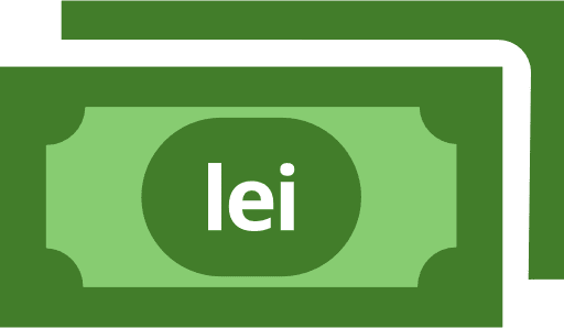 Romanian Leu Notes Color Icon