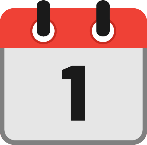 Calendar Date 1 Icon