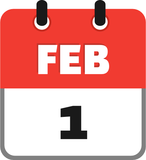 February 1 Icon