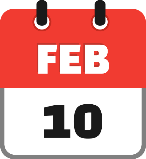 February 10 Icon