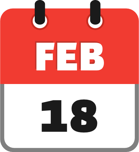 February 18 Icon