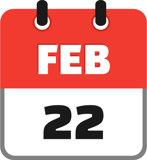 February 22 Icon