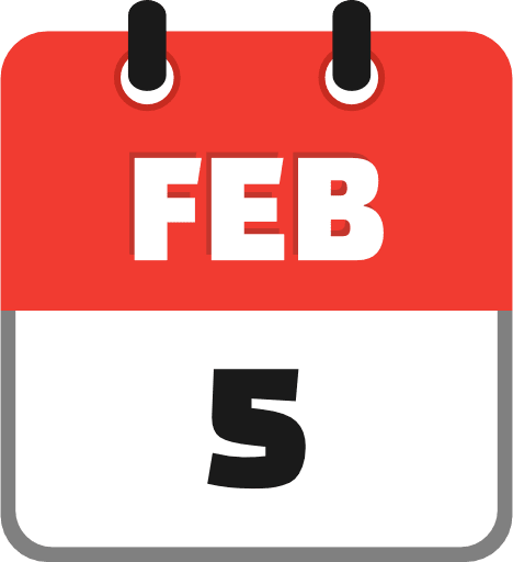 February 5 Icon