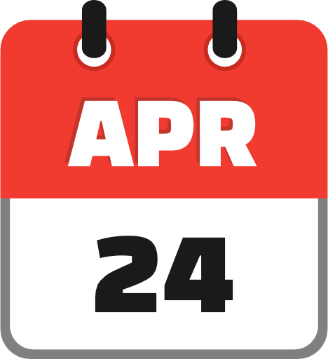 April 24 Icon