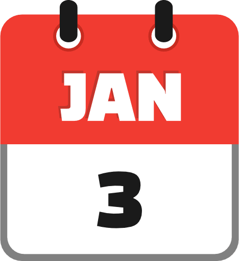 January 3 Icon