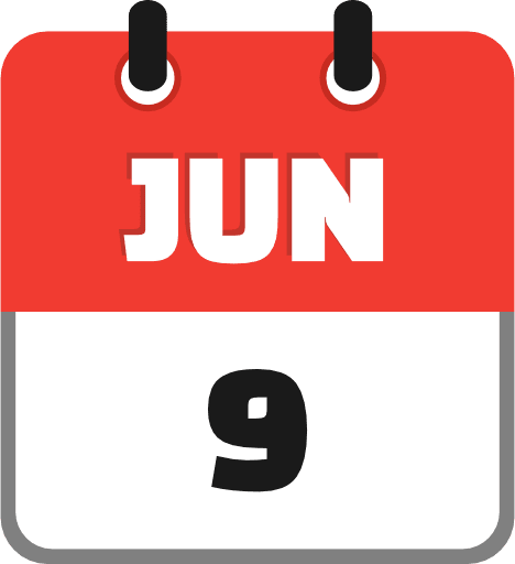 June 9 Icon