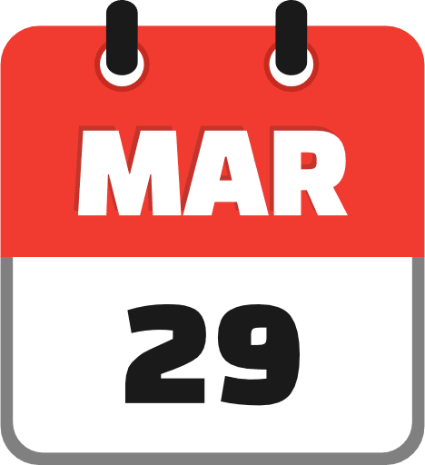 March 29 Icon