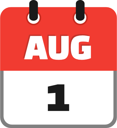 August 1 Icon