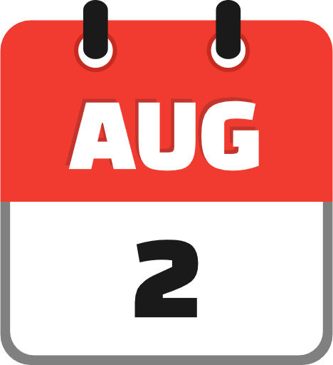 August 2 Icon