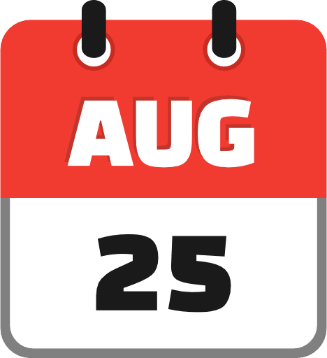 August 25 Icon