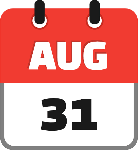 August 31 Icon