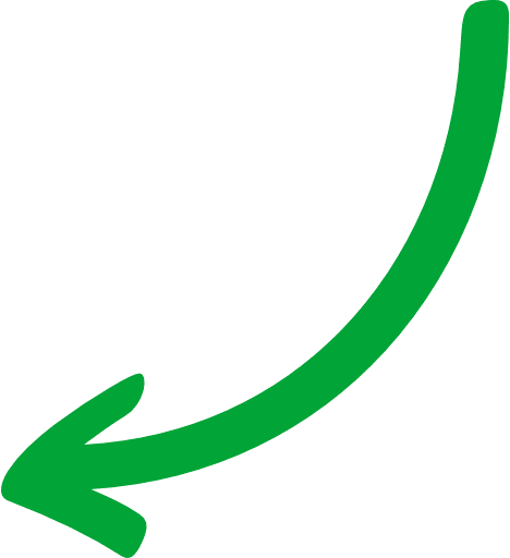 Twisted Arrow Back Green Icon