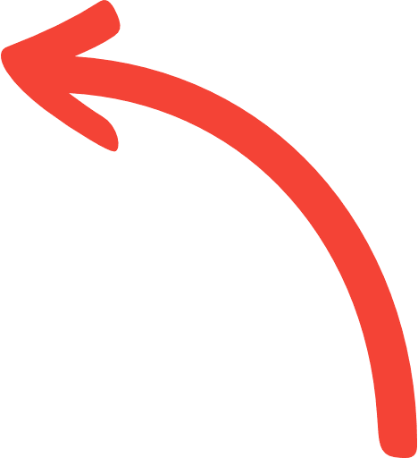 Twisted Arrow Left Red Icon