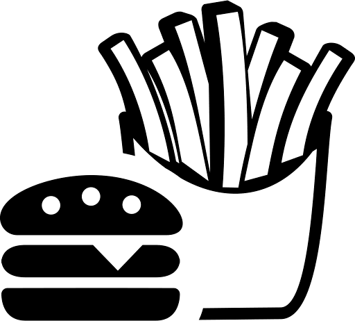 Burger Fries Icon