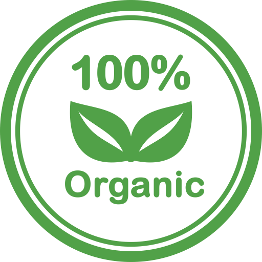 100 Percent Organic Icon