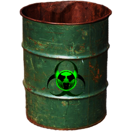 Bin Recycling Icons Resident Biohazard Evil Paper Icon