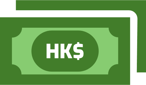 Hong Kong Dollar Notes Color Icon