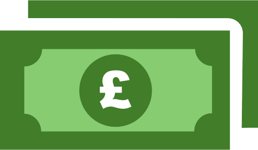 Pound Notes Color Icon