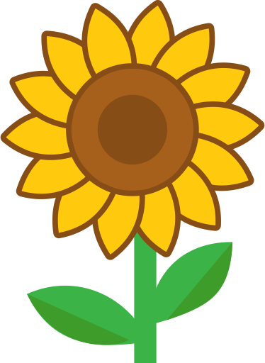 Sunflower Plant Icon