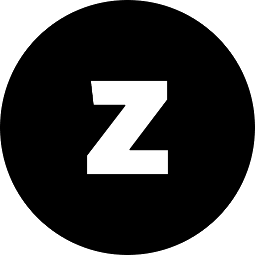 Z Alphabet Round Circle Icon