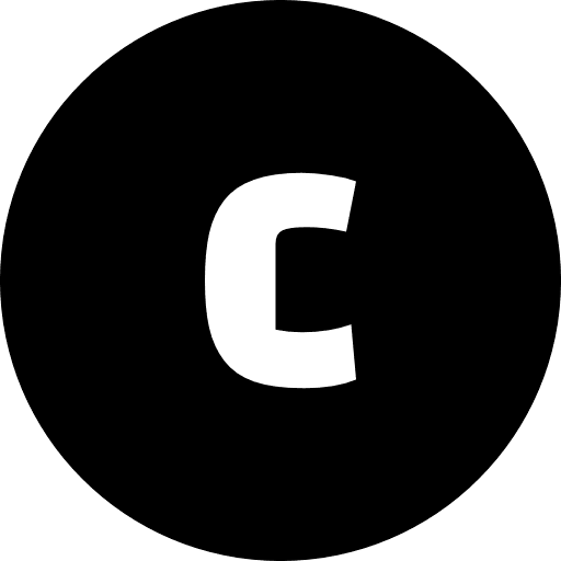 C Alphabet Round Circle Icon