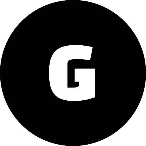 G Alphabet Round Circle Icon