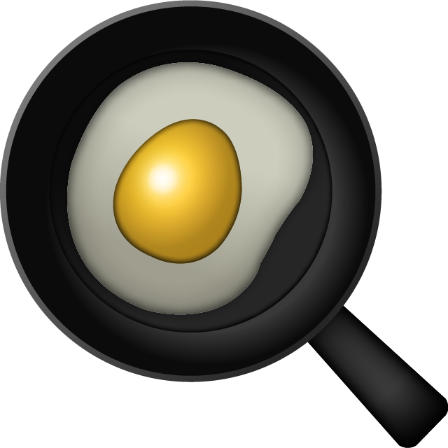 Cooking Egg Emoji Icon File HD Icon