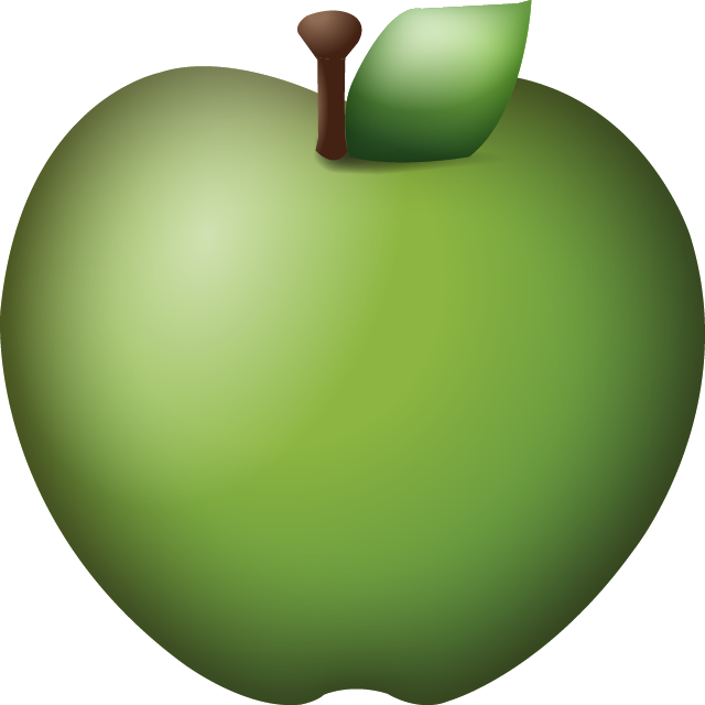 Green Apple Emoji Free Photo Icon Icon