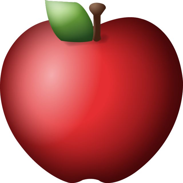 Red Apple Emoji Icon Download Free Icon