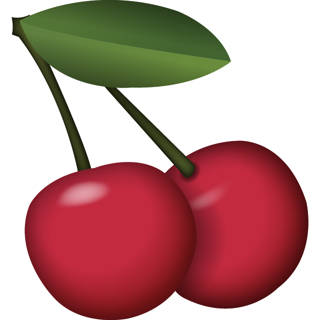 Cherry Emoji Free Icon Icon