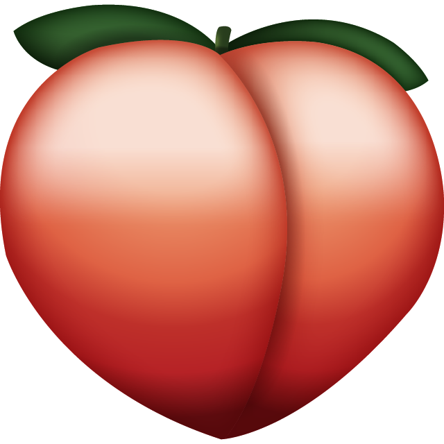 Peach Emoji Icon File HD Icon