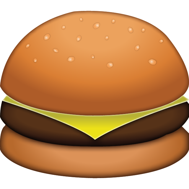 Cheese Burger Emoji Free Icon HQ Icon