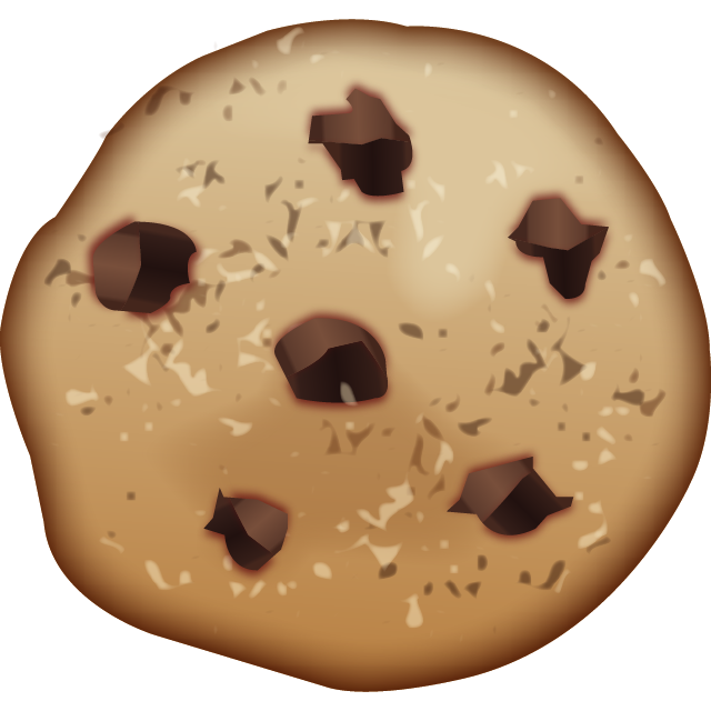 Chocolate Chip Cookie Emoji Icon Free Photo Icon