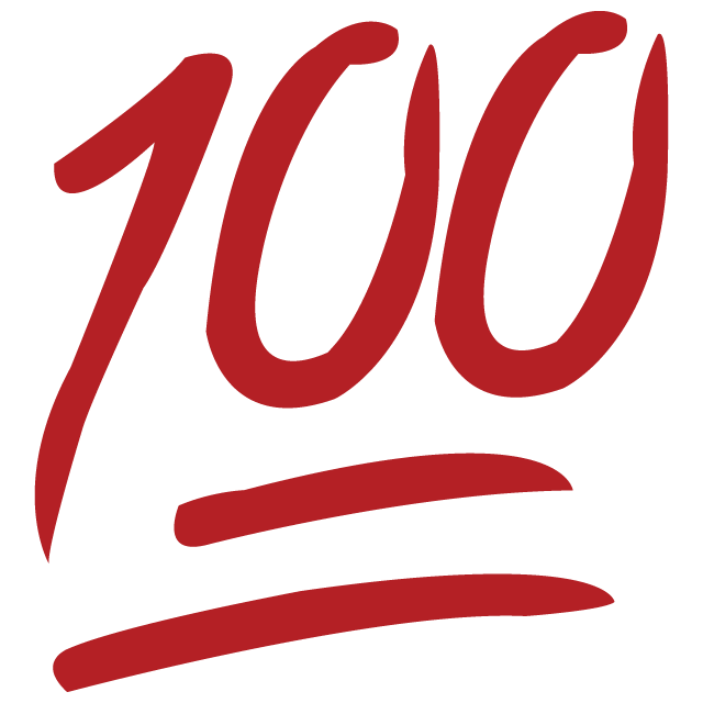 100 Emoji Icon Free Photo Icon