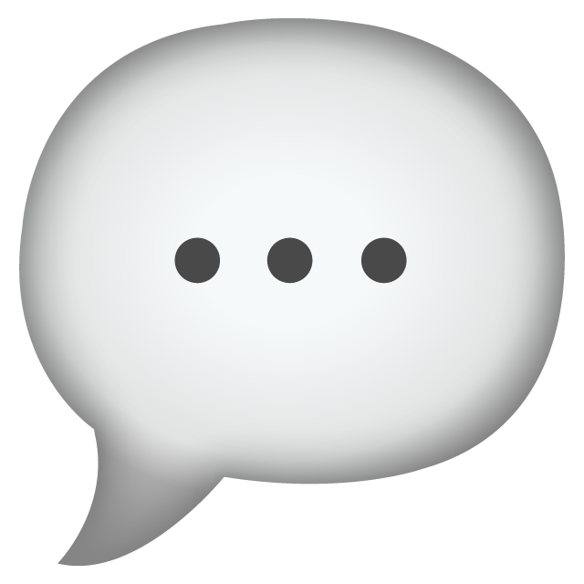 Speech Bubble Emoji Free Icon HQ Icon