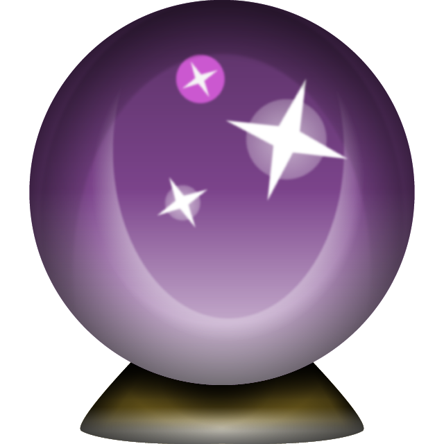 Crystal Magic Ball Emoji Icon File HD Icon