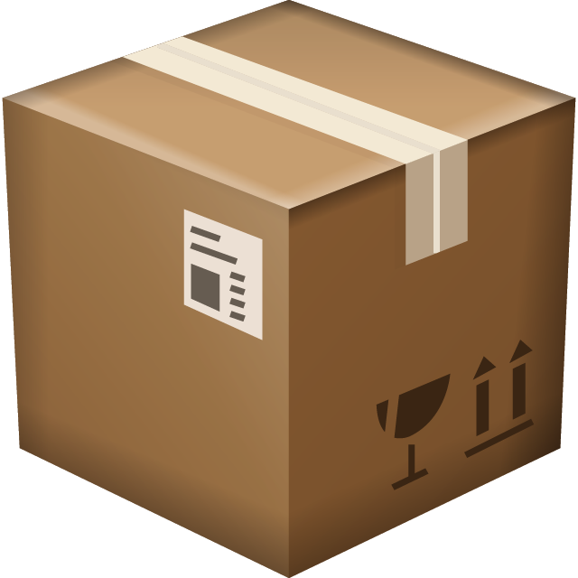 Package Box Emoji Icon File HD Icon